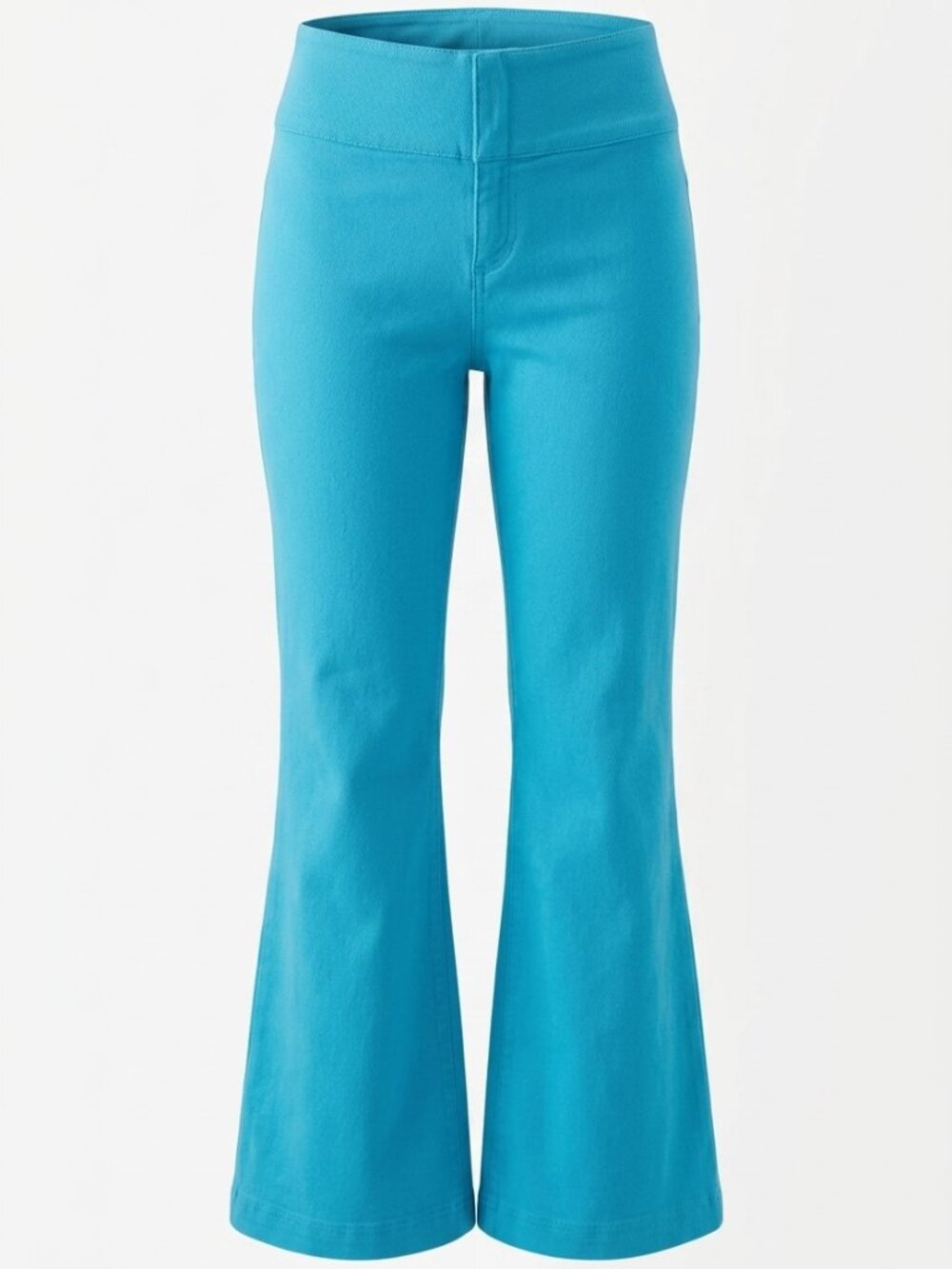 Alice & Olivia Turquoise Flare Jeans Size 29